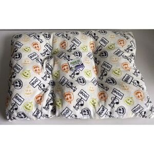 PEANUTS SNOOPY Halloween Dog Cozy Pet BED Super Soft Jack O Lantern BOO 39 X 26”